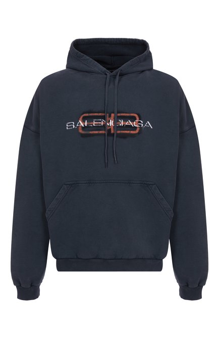 Мужской хлопковое худи BALENCIAGA, арт. 850349/TTVD7