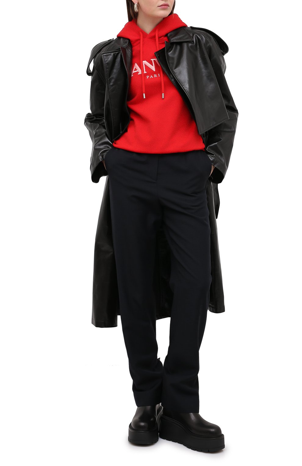 Хлопковое худи LANVIN, арт. RW-T0698J-JR32-H20, фото 2