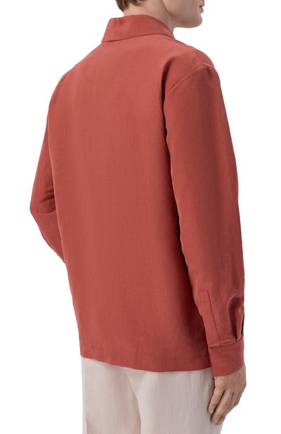 Куртка-рубашка изо льна и шелка MVST, арт. M26.2PM.B007/F159 LISITEA-LINEN/SILK, фото 4