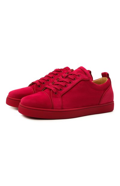 Мужские замшевые кеды louis junior orlato CHRISTIAN LOUBOUTIN, арт. 3190824/L0UIS JUNI0R 0RLAT0 FLAT