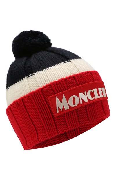 Шерстяная шапка MONCLER, арт. E2-091-99257-00-A9090, фото 1
