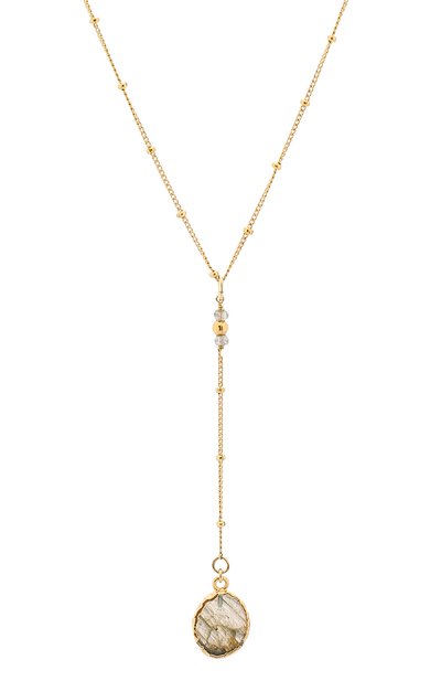 Колье HANKA_IN золотого цвета по цене 10650 руб., арт. BBR0SA-C0-CHRYC0, фото 2 Колье HANKA_IN, арт. BBR0SA-C0-CHRYC0, фото 2