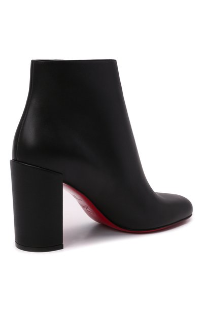 Кожаные ботильоны ziptotal 85 CHRISTIAN LOUBOUTIN, арт. 3210274/ZIPT0TAL 85, фото 4