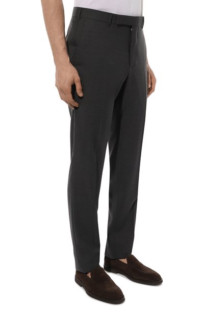 Шерстяные брюки ZEGNA, арт. C27F01/75TB12, фото 3