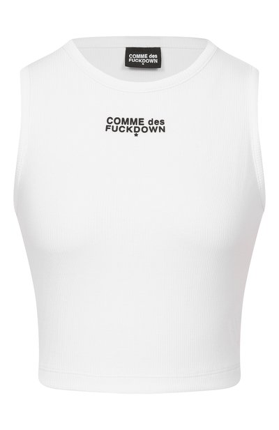 Женский хлопковая майка COMME DES FUCKDOWN, арт. CFABW01600