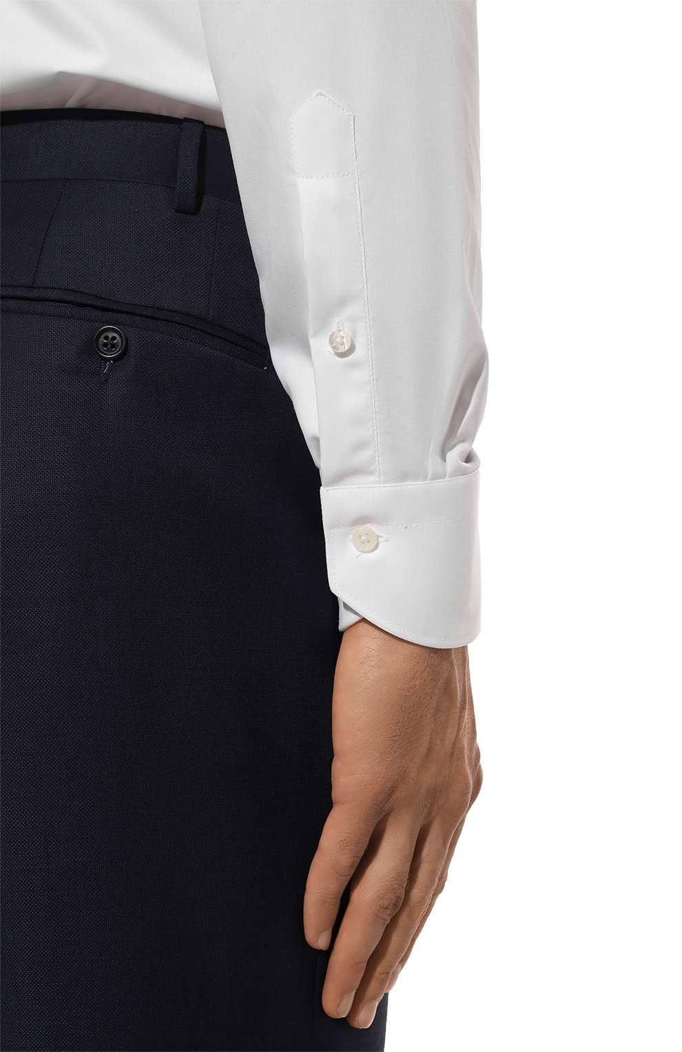 Хлопковая сорочка CANALI, арт. NCL7098/GR03298, фото 6