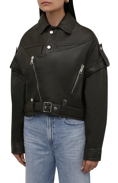 Кожаная куртка MANOKHI, арт. A00000985, фото 3