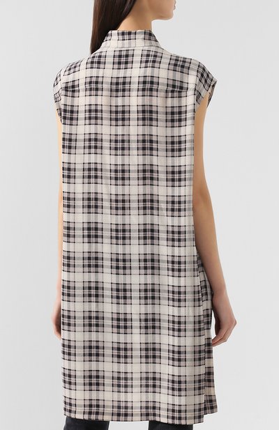 Шелковая блузка MARC JACOBS (THE) бежевого цвета по цене 34100 руб., арт. M4007809, фото 4 Шелковая блузка MARC JACOBS (THE), арт. M4007809, фото 4
