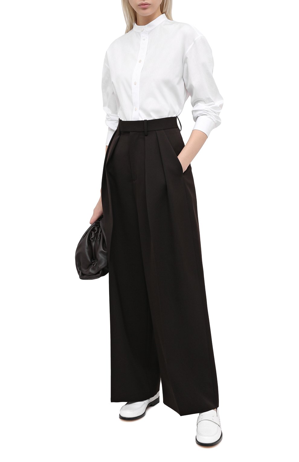 Шерстяные брюки BOTTEGA VENETA, арт. 627591/VKIS0, фото 2