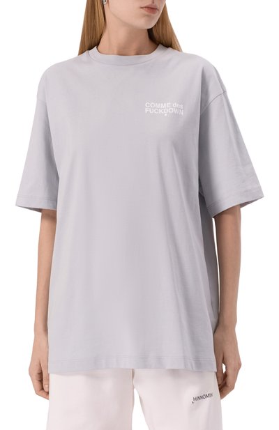Хлопковая футболка COMME DES FUCKDOWN, арт. CFABW01316, фото 3