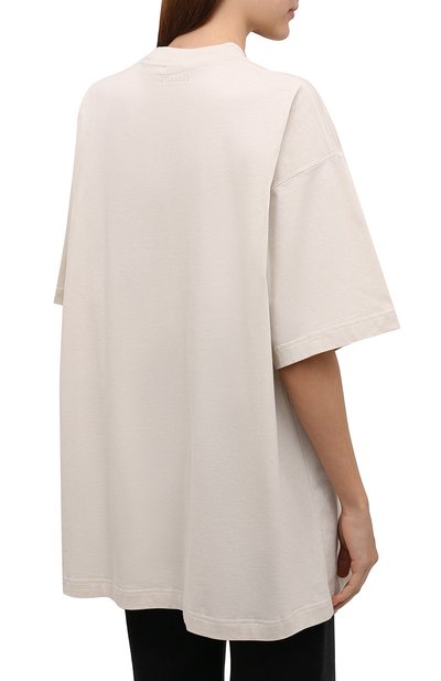 Хлопковая футболка VETEMENTS, арт. UE52TR170W 1611/W, фото 4