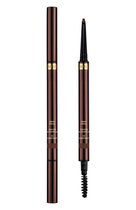 Карандаш для бровей architecture brow pencil, оттенок chestnut TOM FORD  цвета, арт. T08B-03 | Фото 1 (Региональные ограничения белый список (Axapta Mercury): Не проставлено; Нос: Не проставлено)