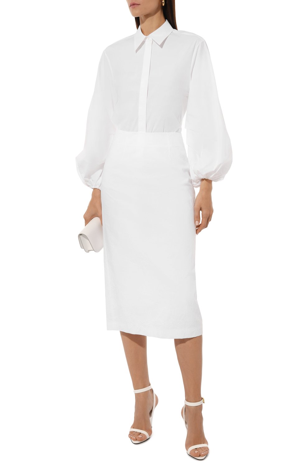 Хлопковая рубашка DOROTHEE SCHUMACHER, арт. 648256, фото 2