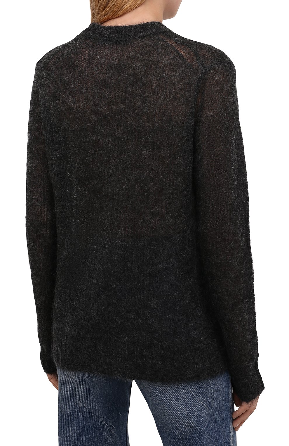 Свитер ACNE STUDIOS серого цвета по цене 35300 руб., арт. A60285, фото 4 Свитер ACNE STUDIOS, арт. A60285, фото 4