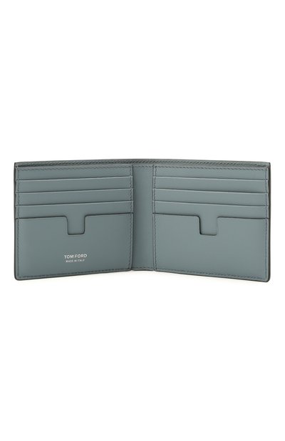 Кожаное портмоне TOM FORD синего цвета по цене 49950 руб., арт. Y0228P-LCL053, фото 3 Кожаное портмоне TOM FORD, арт. Y0228P-LCL053, фото 3