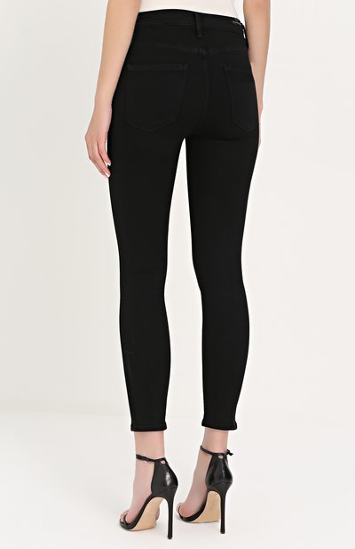 Укороченные джинсы-скинни CITIZENS OF HUMANITY черного цвета по цене 35000 руб., арт. 1487C-688, фото 4 Укороченные джинсы-скинни CITIZENS OF HUMANITY, арт. 1487C-688, фото 4