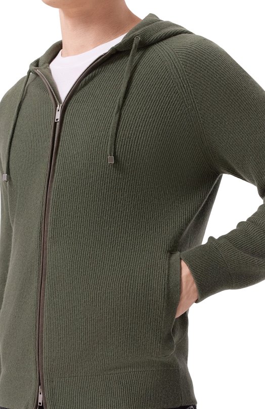 Кашемировый кардиган MVST M25.1PM.K010 Зелёный  M25.1PM.K010 Фото 5