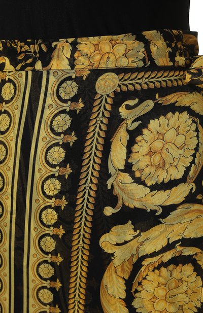 Шелковая юбка VERSACE, арт. 1001366/1A00565, фото 5