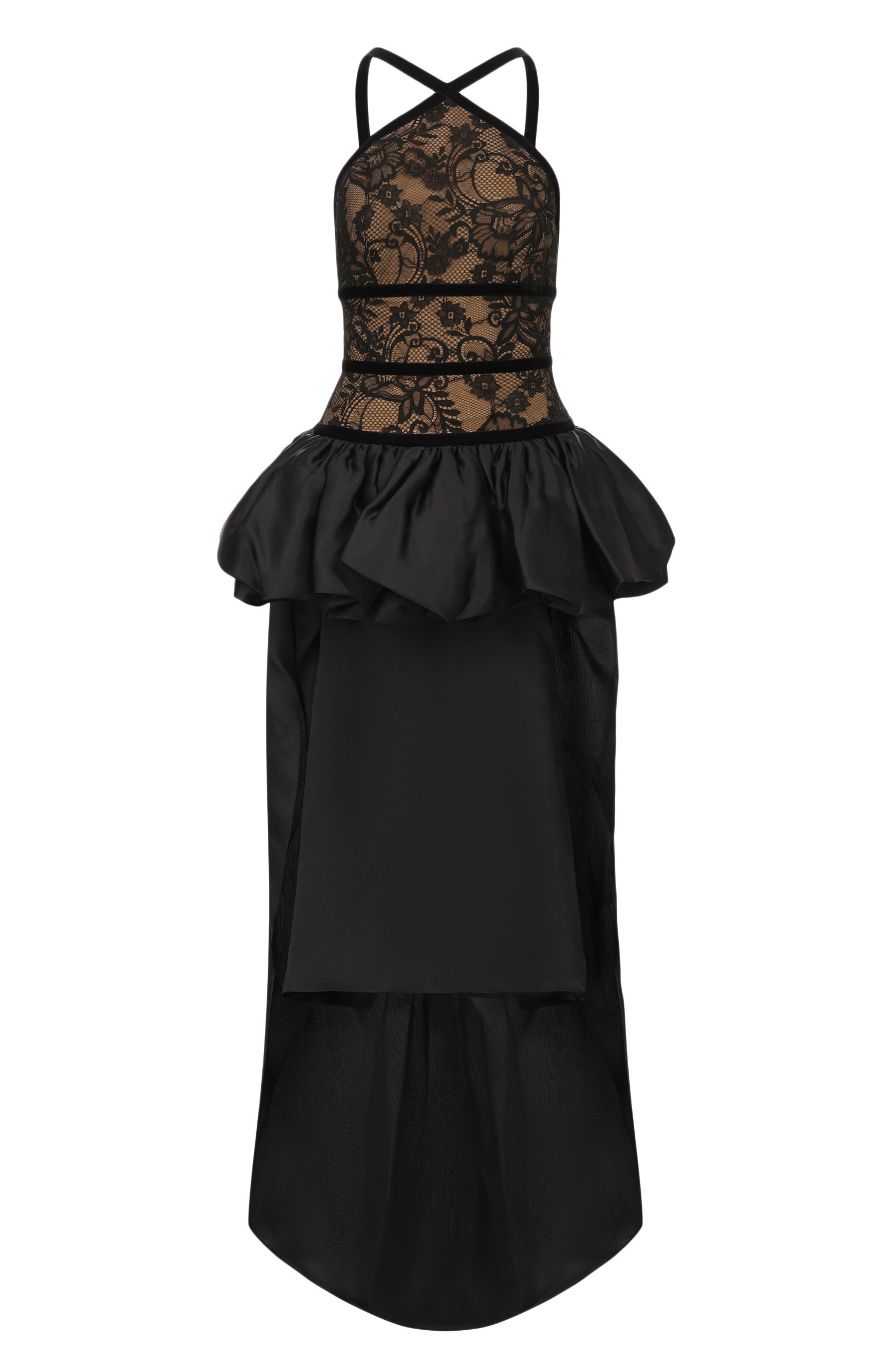 Платье ELIE SAAB черного цвета по цене 622000 руб., арт. D1380NF26/L0R02, фото 1 Платье ELIE SAAB, арт. D1380NF26/L0R02, фото 1