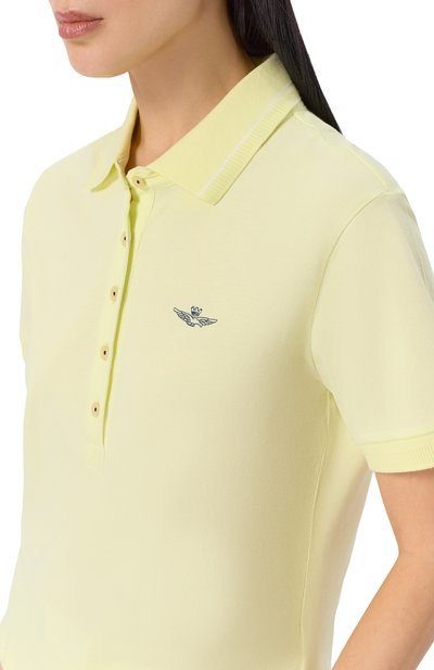 Хлопковое поло AERONAUTICA MILITARE, арт. P01911DP00343, фото 5