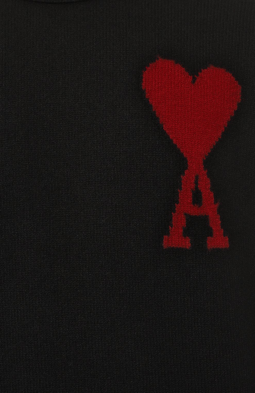 Шерстяной свитер AMI, арт. BFUKS006/018, фото 5