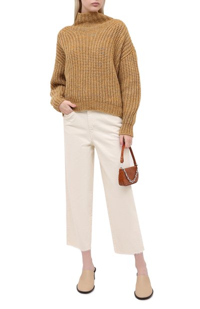 Свитер ISABEL MARANT желтого цвета по цене 52600 руб., арт. PU1413-20A042I/IRIS, фото 2 Свитер ISABEL MARANT, арт. PU1413-20A042I/IRIS, фото 2