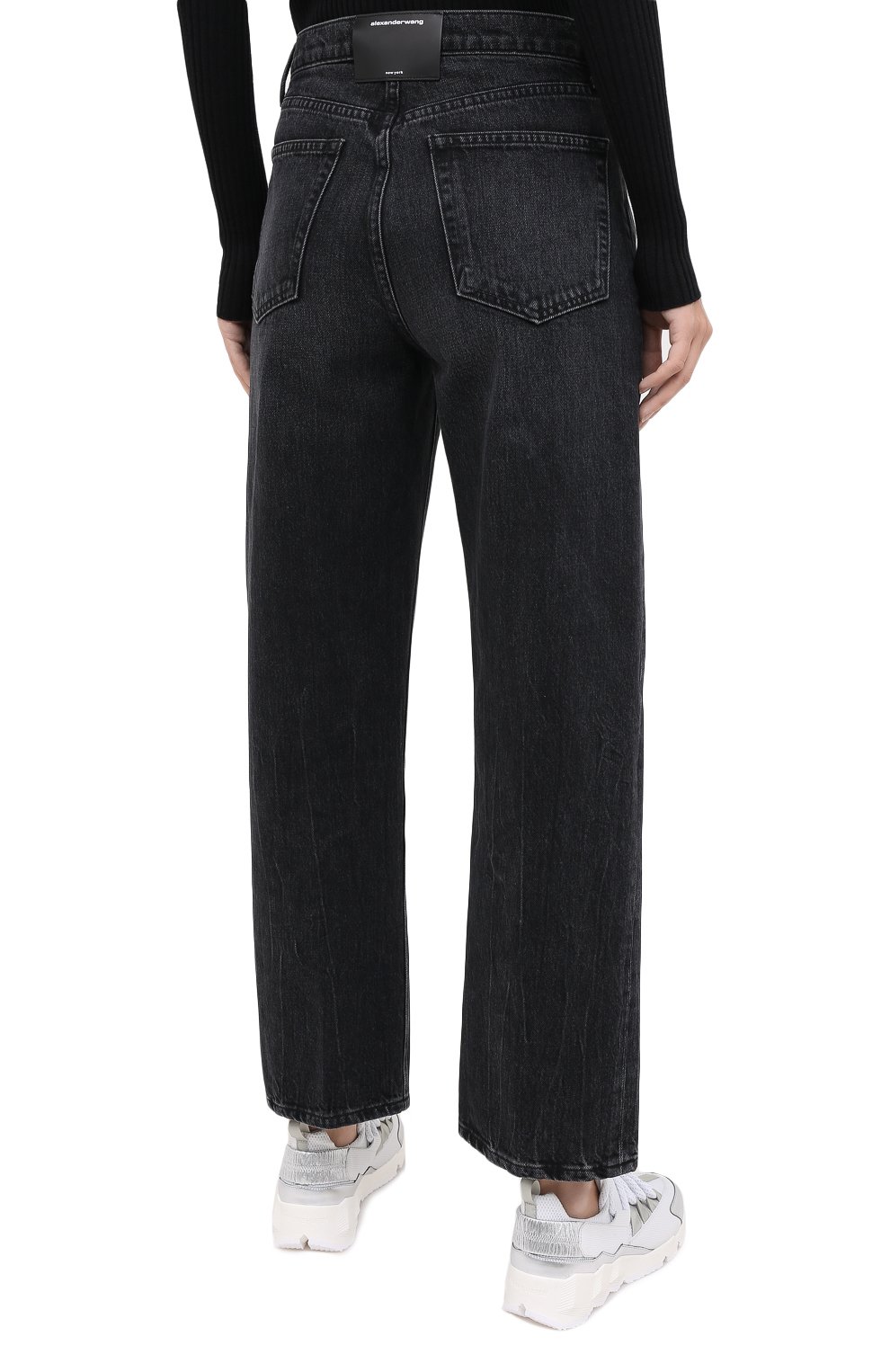 Джинсы ALEXANDER WANG серого цвета по цене 54200 руб., арт. 4DC2204718, фото 4 Джинсы ALEXANDER WANG, арт. 4DC2204718, фото 4