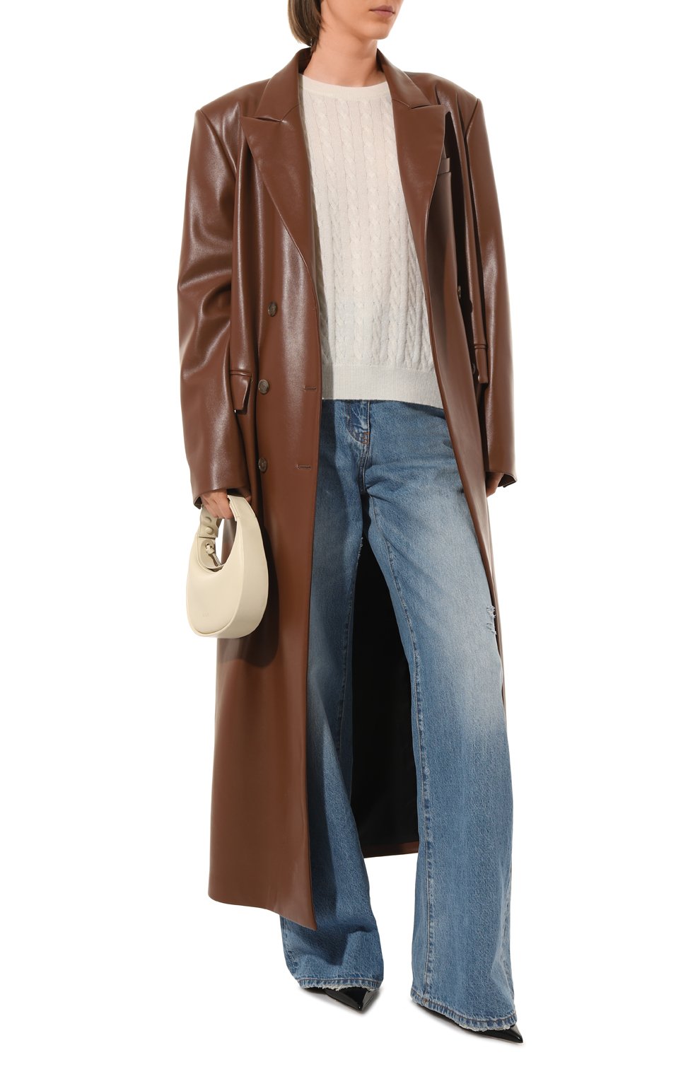 Пуловер из шерсти и хлопка BRUNELLO CUCINELLI, арт. MER00B1069, фото 2