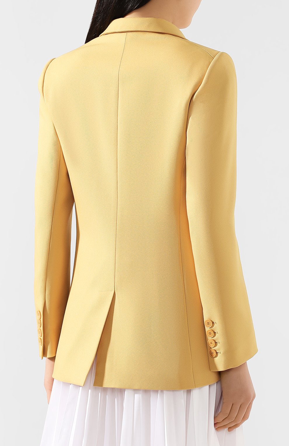 Двубортный жакет STELLA MCCARTNEY бежевого цвета по цене 99000 руб., арт. 601048/S0A36, фото 4 Двубортный жакет STELLA MCCARTNEY, арт. 601048/S0A36, фото 4