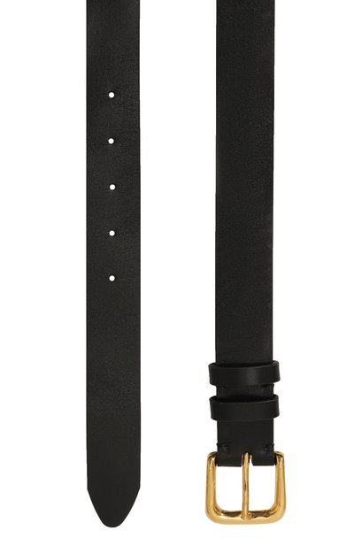 Кожаный ремень OLOLOL черного цвета по цене 14000 руб., арт. OLRM015/900/BASE, фото 3 Кожаный ремень OLOLOL, арт. OLRM015/900/BASE, фото 3