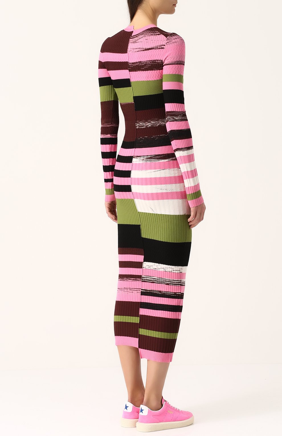 Вязаное платье-футляр с длинным рукавом OPENING CEREMONY, арт. F17KAT15066, фото 4