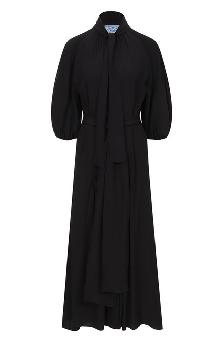 Женское шелковое платье PRADA, арт. P36S1R-1H51-F0002-182