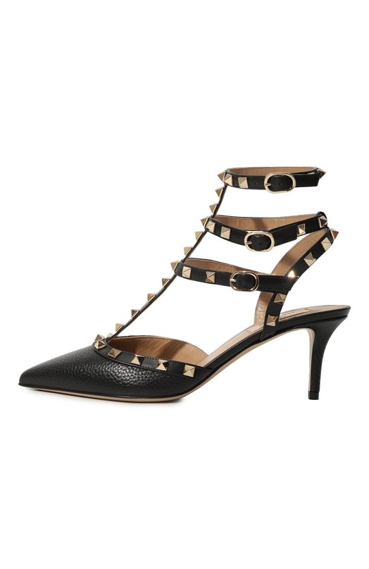 фото Кожаные туфли rockstud valentino