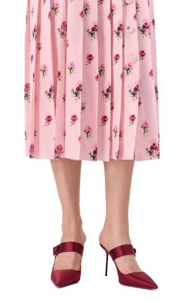 Текстильные мюли lidia 90 PARIS TEXAS, арт. PX1576/XTSAT, фото 3