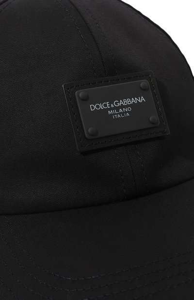 Хлопковая бейсболка DOLCE & GABBANA, арт. GH590A/FUFJR, фото 4