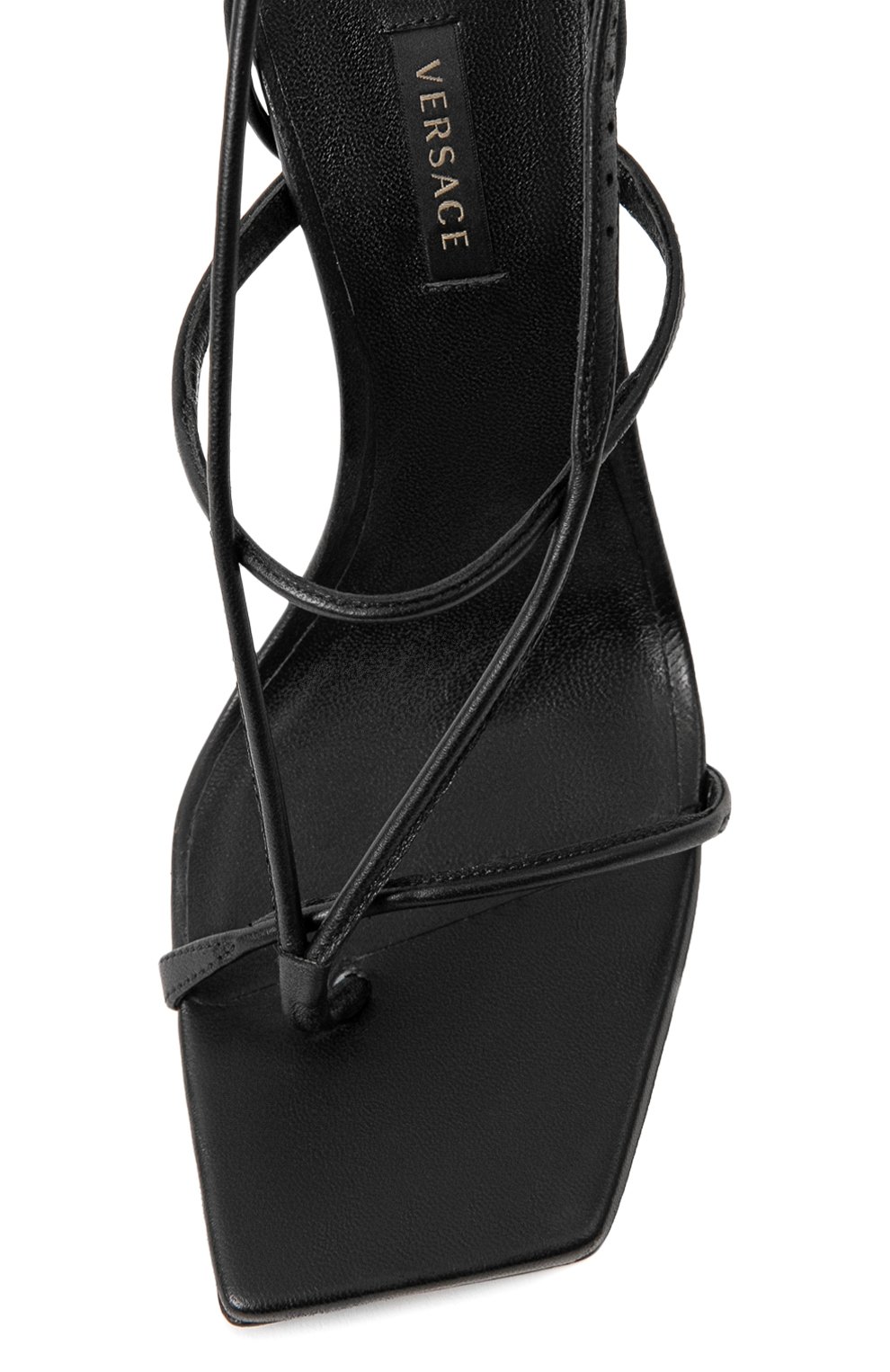 Кожаные босоножки VERSACE, арт. DST331P/DNA5, фото 5