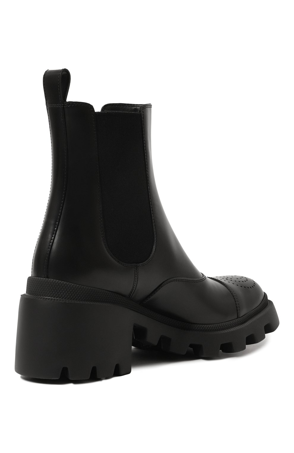 Кожаные ботильоны GUCCI, арт. 670405 DKSN0, фото 5