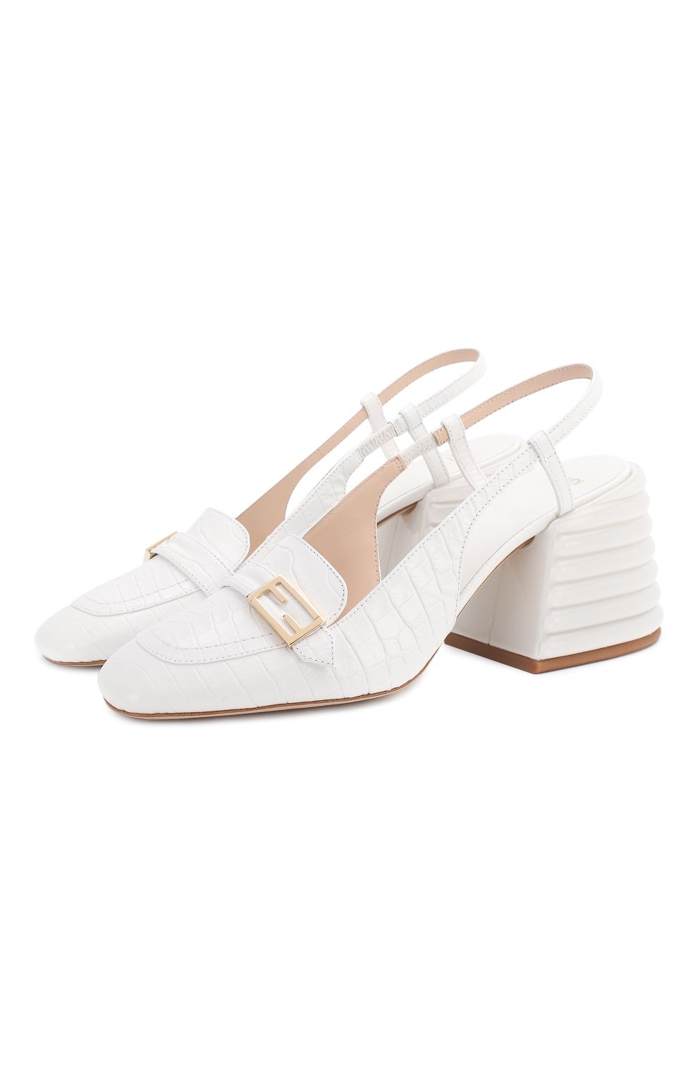 Кожаные туфли FENDI, арт. 8J7066 TC3, фото 1