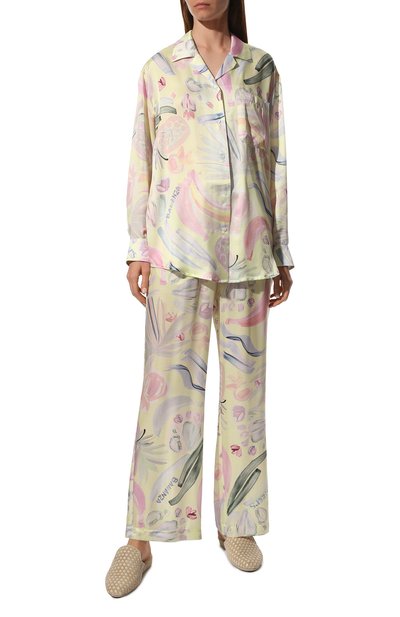 Пижама из хлопка и шелка ANY WOWZERS, арт. WKD02-BNZY, фото 2