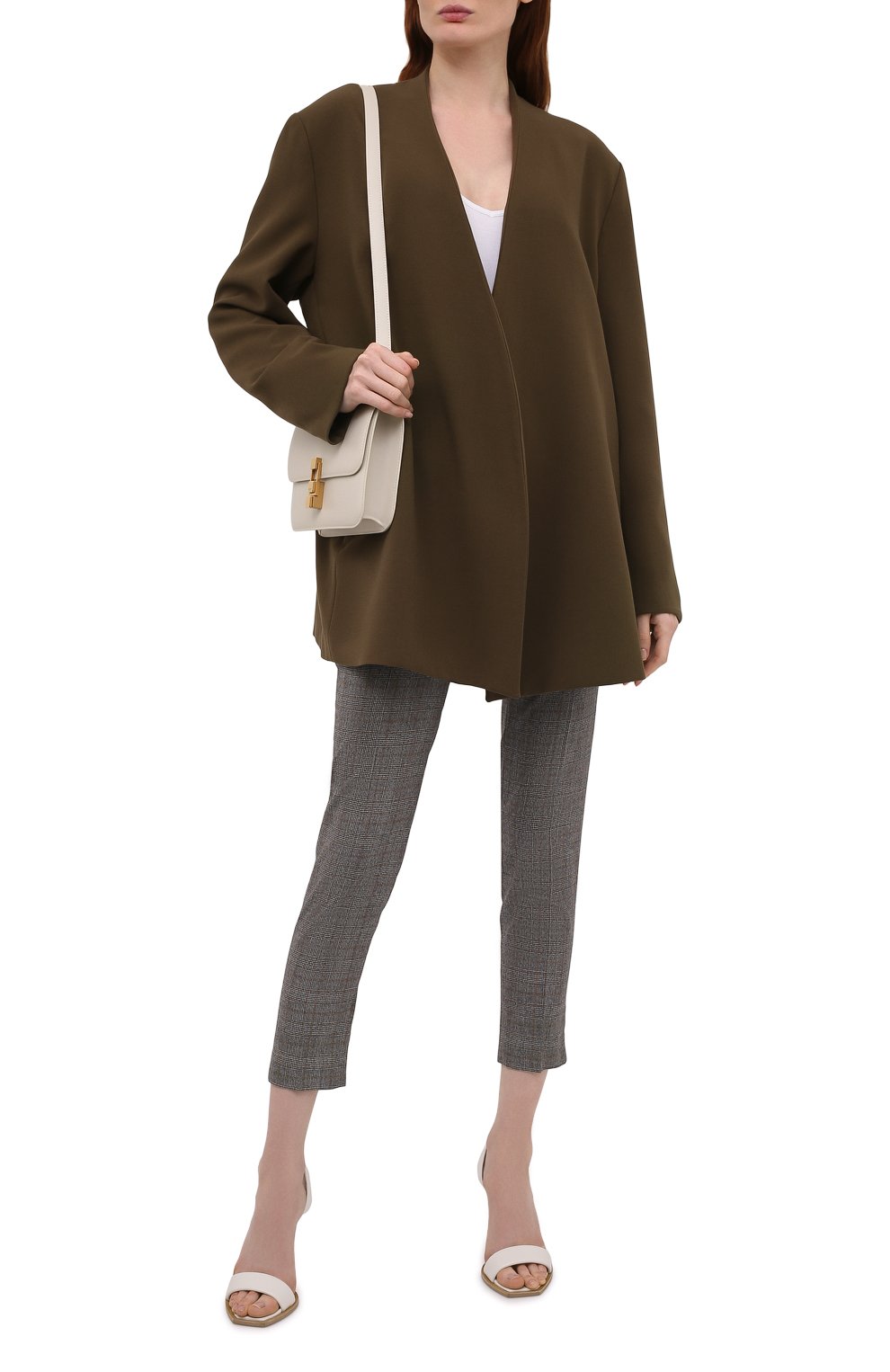 Шерстяные брюки LORO PIANA серого цвета по цене 158000 руб., арт. FAL9291, фото 2 Шерстяные брюки LORO PIANA, арт. FAL9291, фото 2