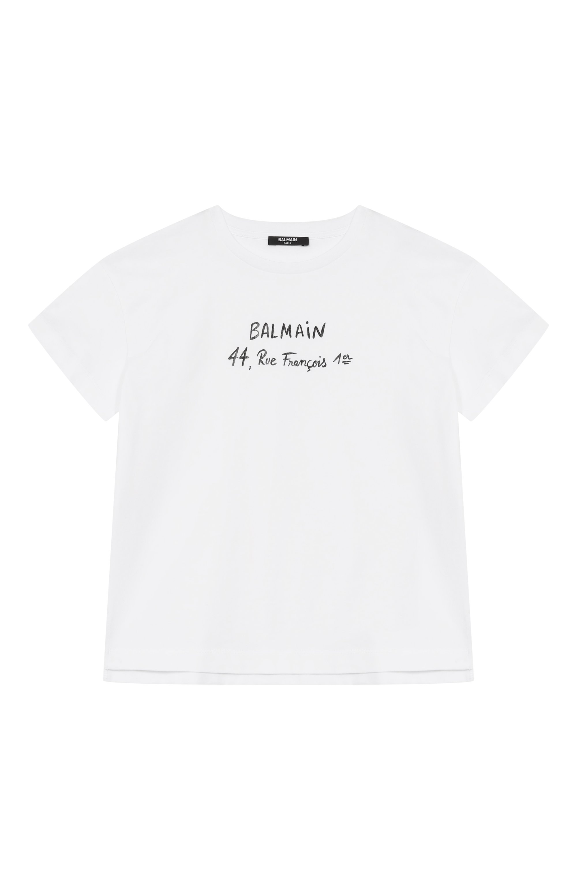 Хлопковая футболка BALMAIN, арт. BY8B11, фото 1