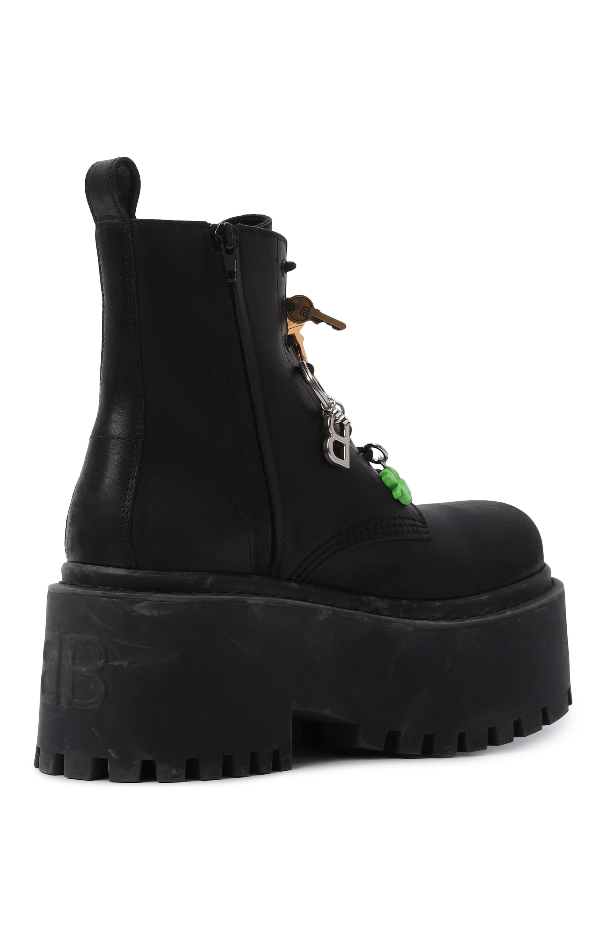 Кожаные ботинки strike BALENCIAGA, арт. 859611/WCDA3, фото 5