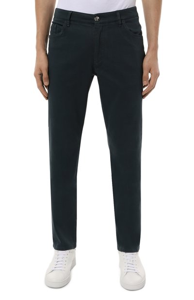 Брюки из хлопка и кашемира ZILLI, арт. J5T004M0163VZGVP0, фото 3