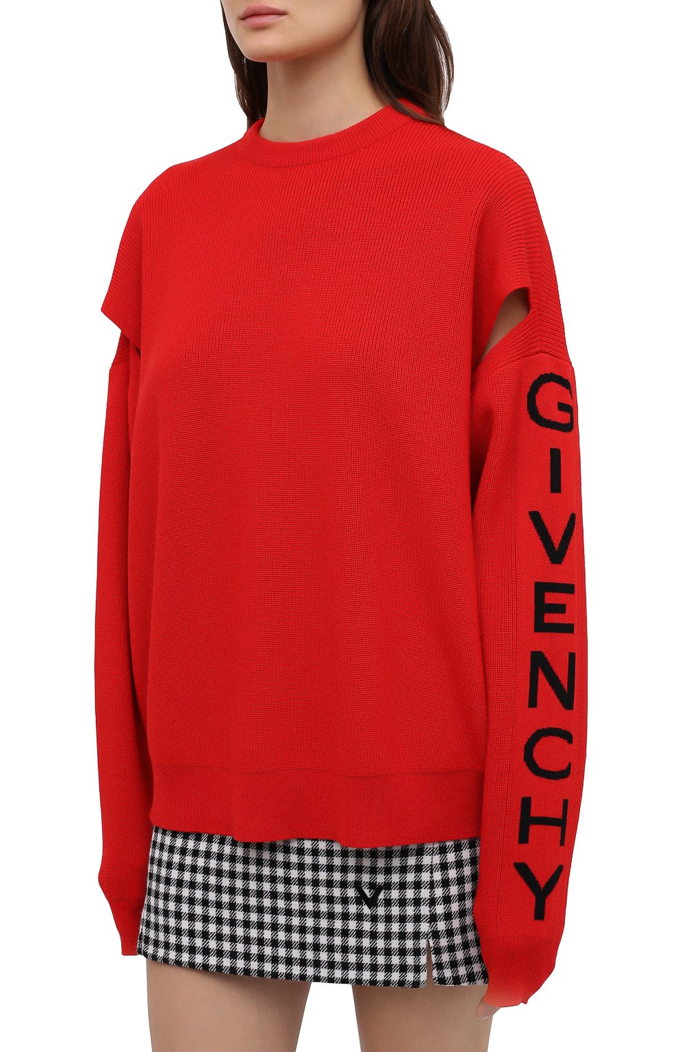 Шерстяной свитер GIVENCHY, арт. BW90AH4Z7K, фото 4