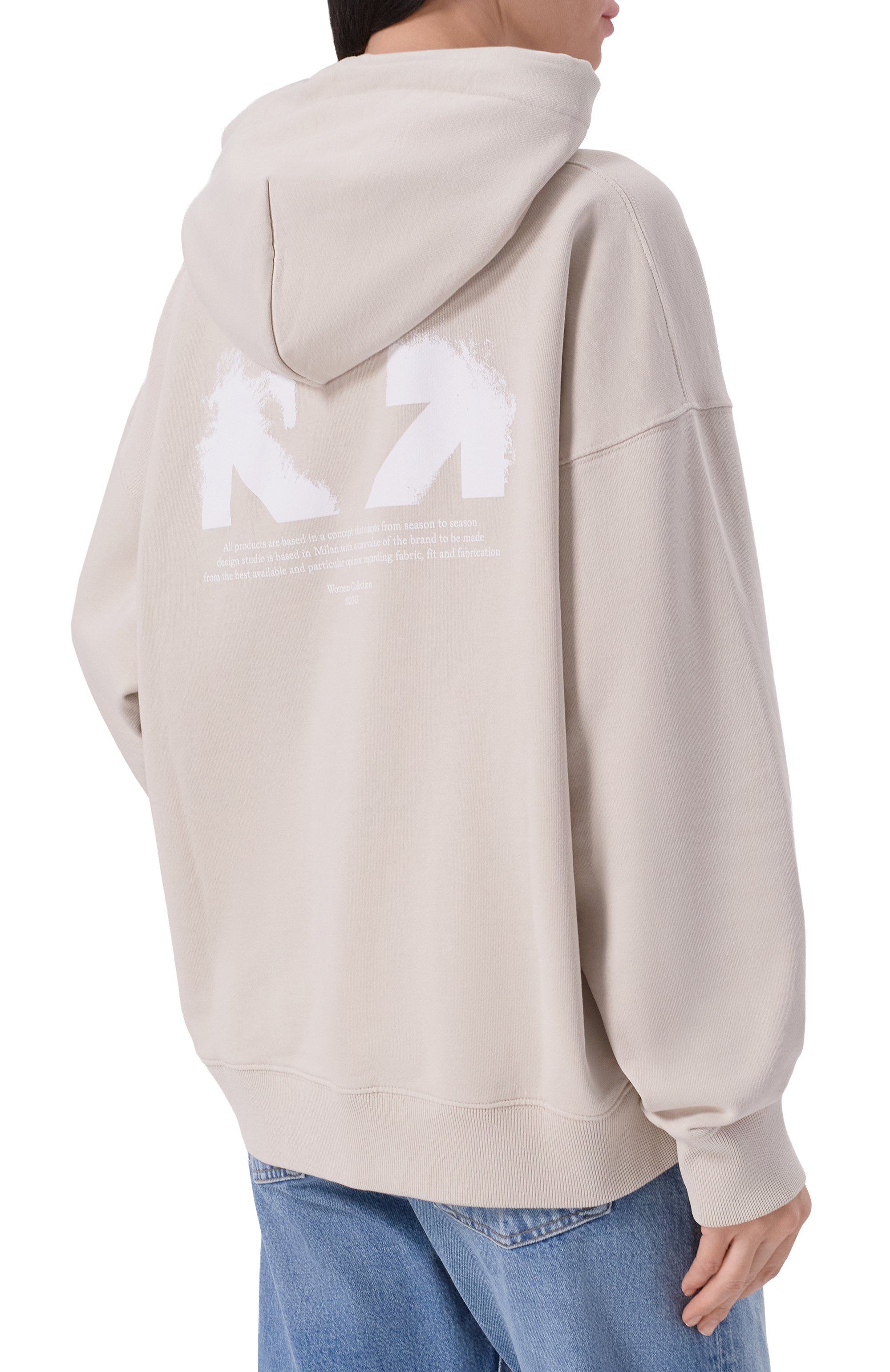 Хлопковое худи OFF-WHITE, арт. 0WBB06DS26FLE001, фото 4