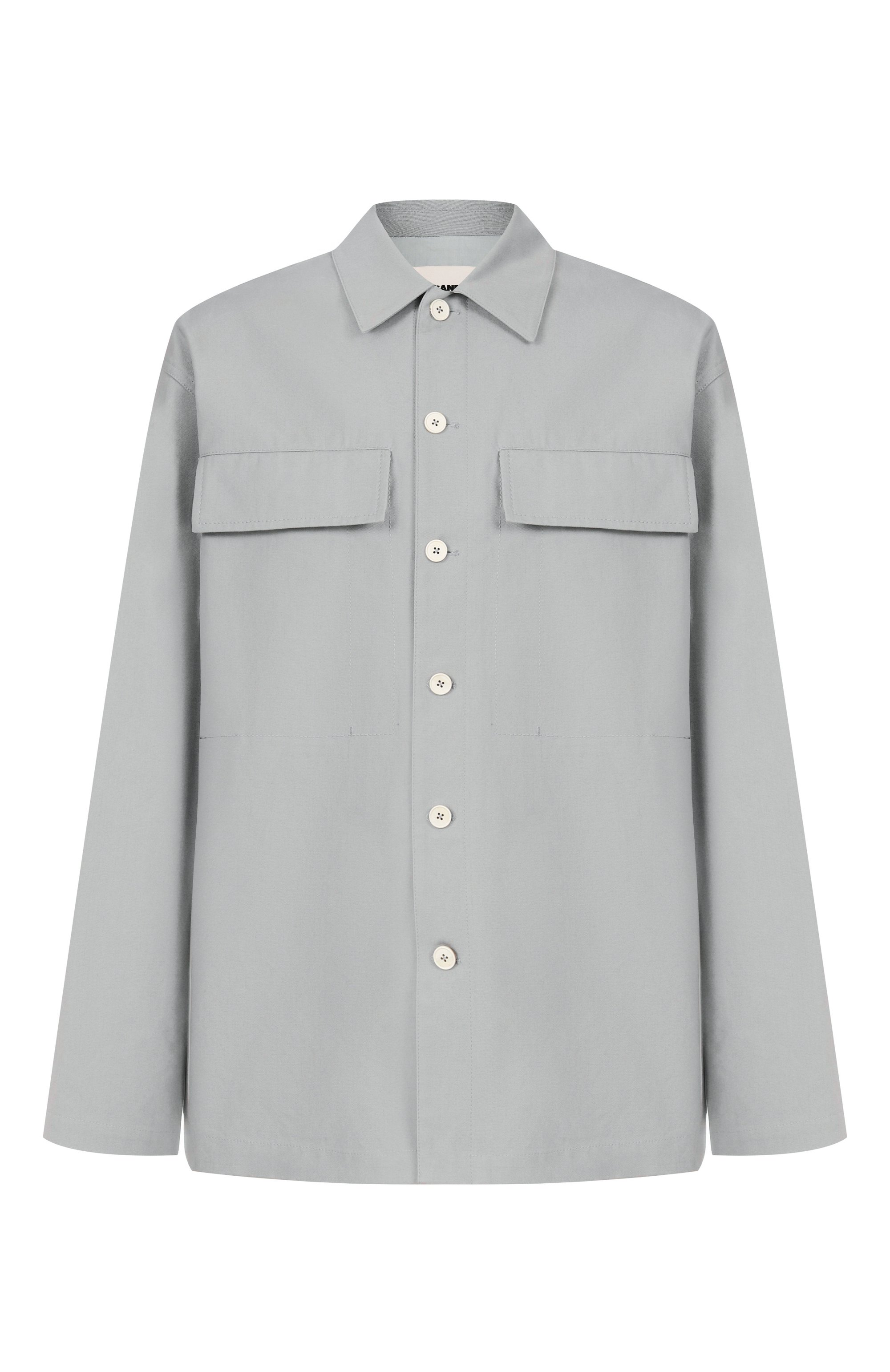 Хлопковая куртка-рубашка JIL SANDER, арт. J47DL0169-J45267, фото 1