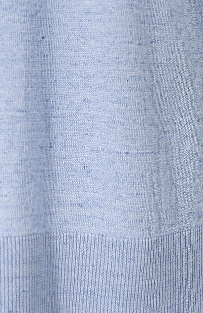 Кардиган из смеси льна и хлопка IL BORGO CASHMERE голубого цвета по цене 36800 руб., арт. 55-1046G0, фото 5 Кардиган из смеси льна и хлопка IL BORGO CASHMERE, арт. 55-1046G0, фото 5