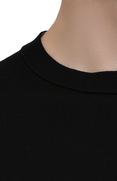 Хлопковый джемпер FIORONI черного цвета по цене 41300 руб., арт. MK20260A2, фото 5 Хлопковый джемпер FIORONI, арт. MK20260A2, фото 5