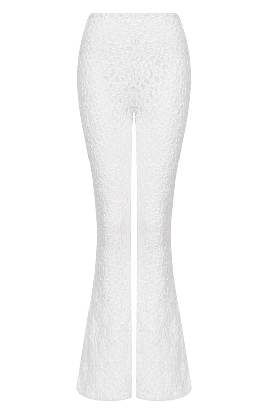 Хлопковые брюки MSGM 4041MDP18/267114 Белый 4041MDP18/267114