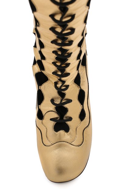 Кожаные сапоги MARNI, арт. STMS001310/LA598, фото 5